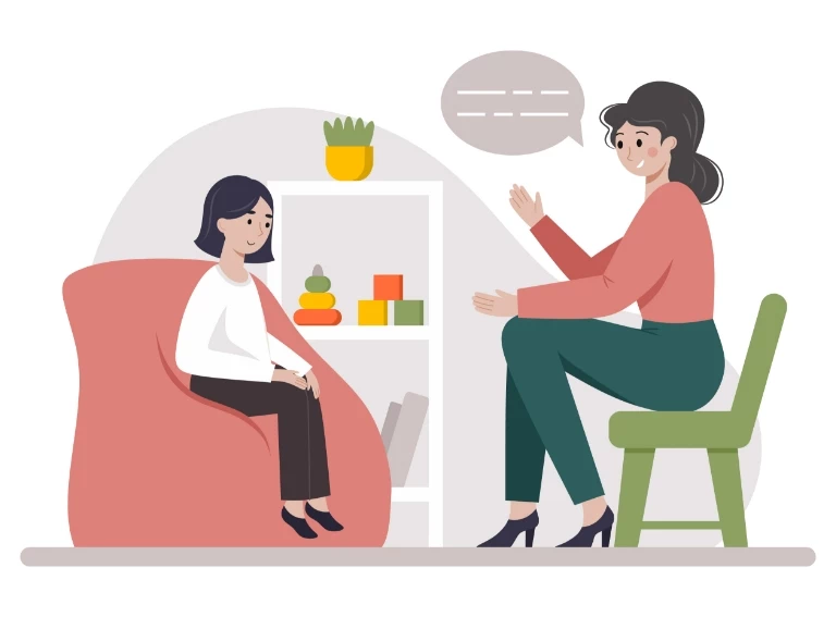 ikona rozmawiających kobiet